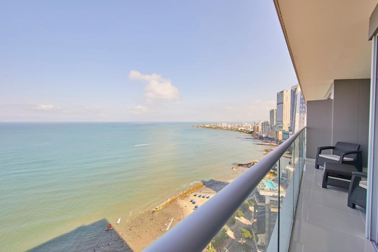 Beachfront Paradise With Outstanding Sunset Views Kartagena Zewnętrze zdjęcie